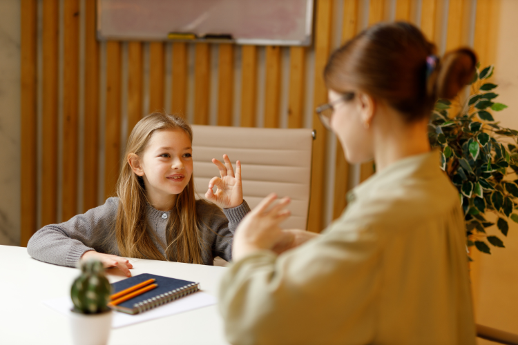 A Vietnamese language teacher is teaching Vietnamese